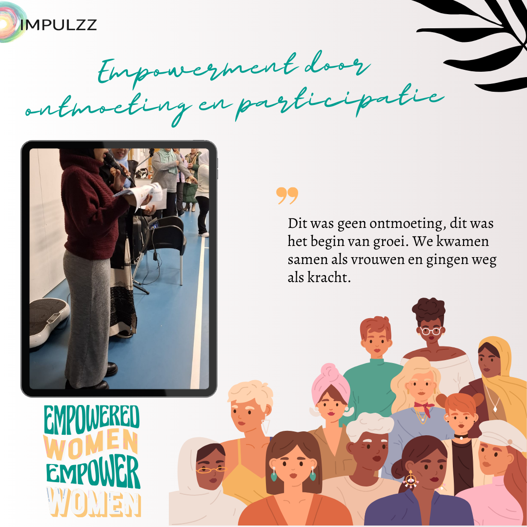 Empowerment door ontmoeting en participatie - Stichting Impulzz