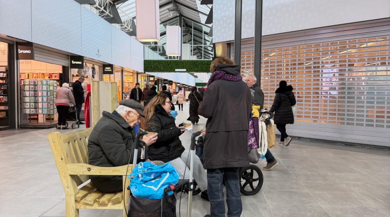 Soepdag in Winkelcentrum Overvecht